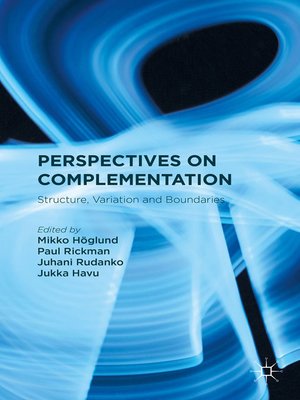 cover image of Perspectives on Complementation